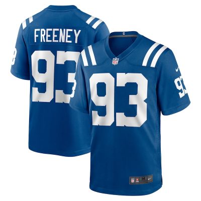 Dwight Freeney Indianapolis Colts Team Retired Player Game Jersey - Royal