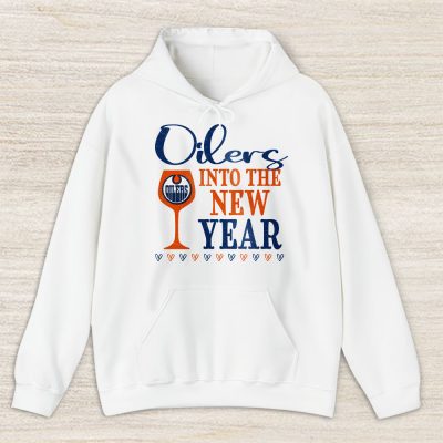 Edmonton Oilers Happy New Year NHL Gift For Fan Cheers To A New Year Unisex Hoodie TAH23721