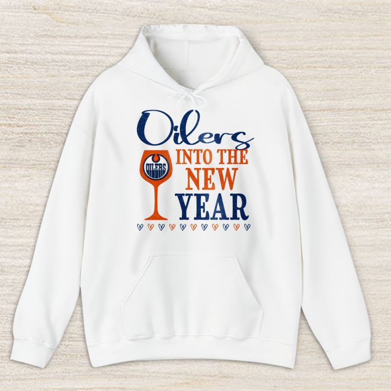 Edmonton Oilers Happy New Year NHL Gift For Fan Cheers To A New Year Unisex Hoodie TAH23721