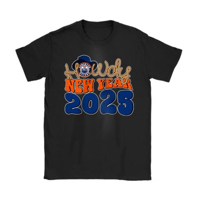 Edmonton Oilers Howdy New Year NHL Gift For Fan Unisex T-Shirt Cotton Tee TAT23724