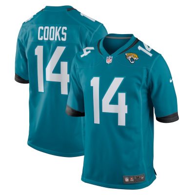 Elijah Cooks Jacksonville Jaguars Team Game Jersey - Teal