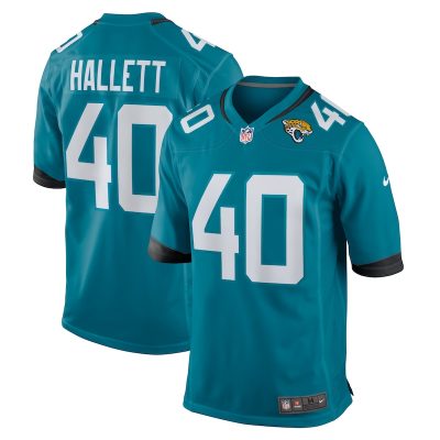 Erick Hallett Jacksonville Jaguars Game Jersey - Teal