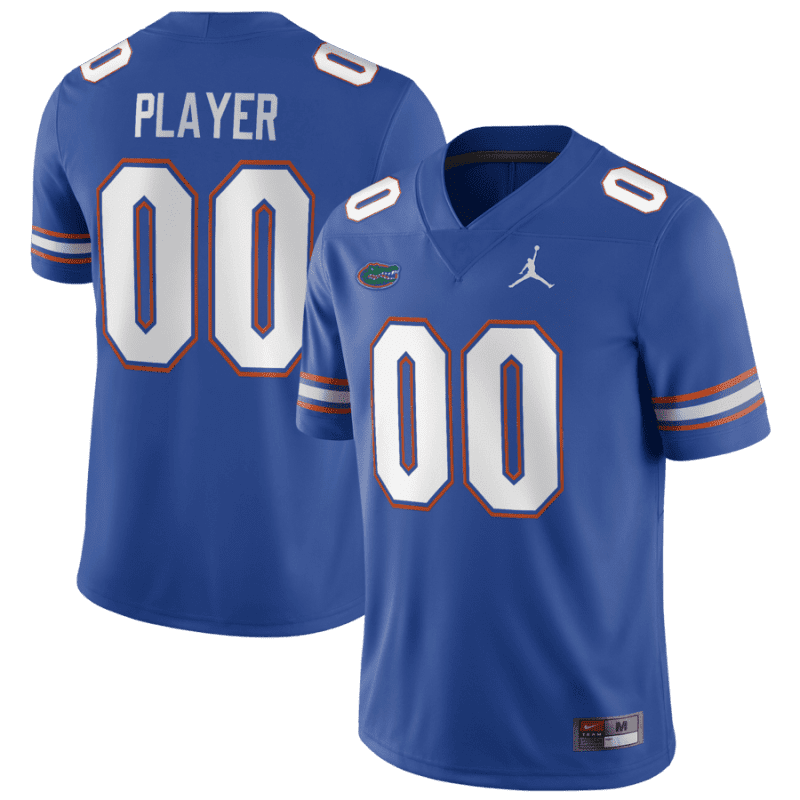 Florida Gators Jordan Brand Pick-A-Player NIL Replica Football Jersey - Royal