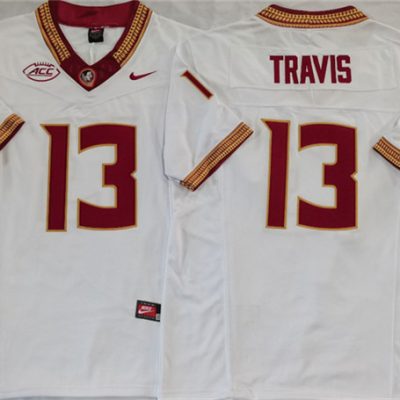 Florida State Seminoles #13 Jordan Travis White 2023 F.U.S.E Stitched Jersey