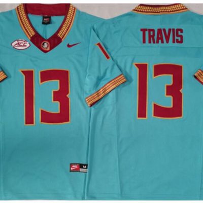 Florida State Seminoles ACTIVE PLAYER Custom Teal 2023 F.U.S.E Stitched Jersey