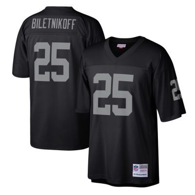 Fred Biletnikoff Las Vegas Raiders Legacy Replica Jersey - Black