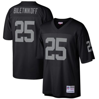 Fred Biletnikoff Las Vegas Raiders Retired Player Legacy Replica Jersey - Black