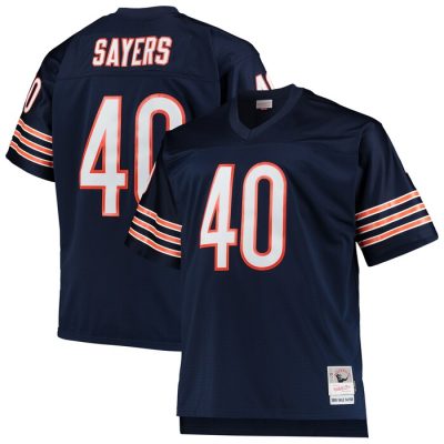 Gale Sayers Chicago Bears 1969 Retired Player Replica Jersey - Navy