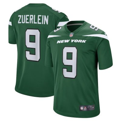 Greg Zuerlein New York Jets Team Game Jersey - Gotham Green