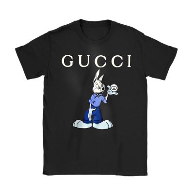 Gucci Rabbit Logo Gucci Unisex T-Shirt Cotton Tee TAT23319