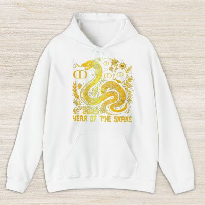 Happy Chinese New Year Gold Snake Dior Unisex Hoodie TAH23321