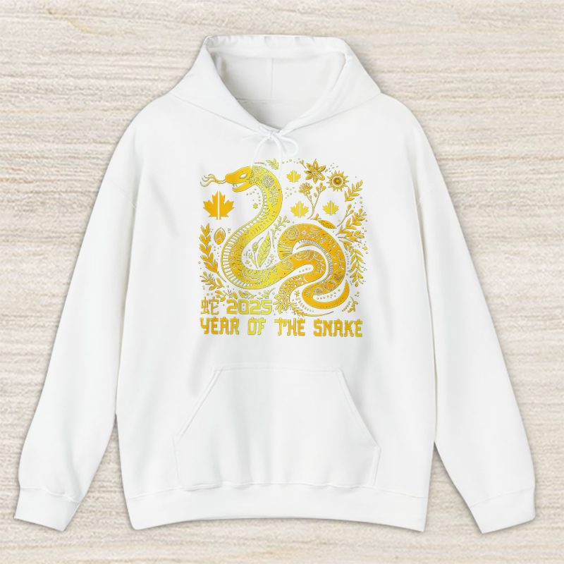 Happy Chinese New Year Gold Snake Dsquared2 Unisex Hoodie TAH23322