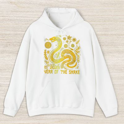 Happy Chinese New Year Gold Snake Versace Unisex Hoodie TAH23327