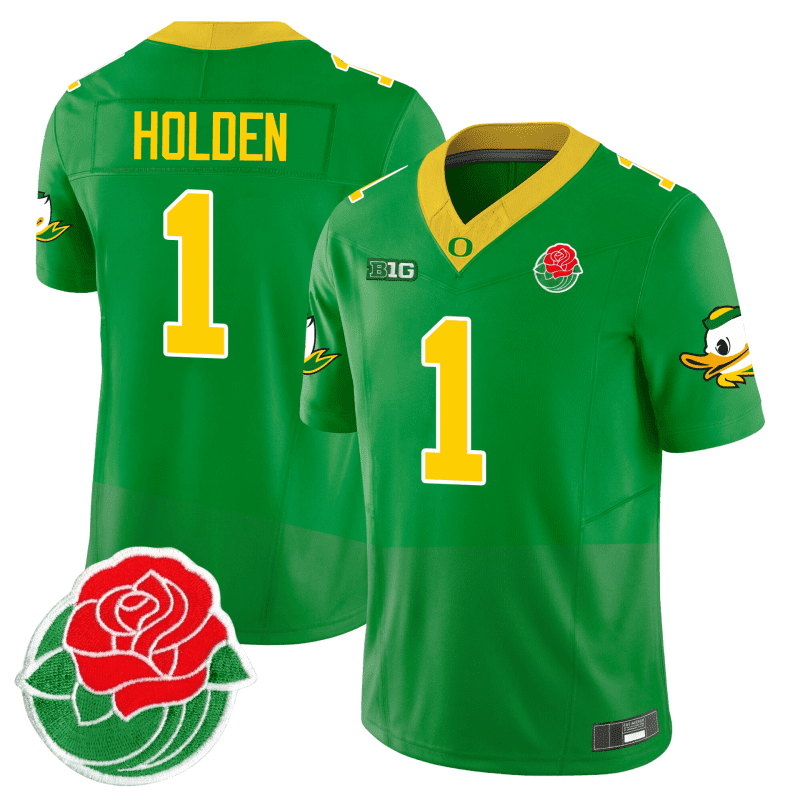 Holden Oregon Ducks Football 24/25 Jersey Rose Bowl - Green