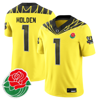 Holden Oregon Ducks Football 24/25 Jersey Rose Bowl - Yellow