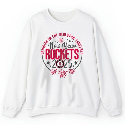 Houston Rockets Happy New Year NBA Bringing In The New Year Together Unisex Sweatshirt TAS23756