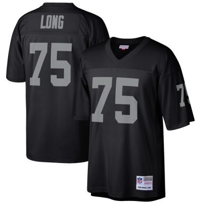 Howie Long Las Vegas Raiders Retired Player Legacy Replica Jersey - Black