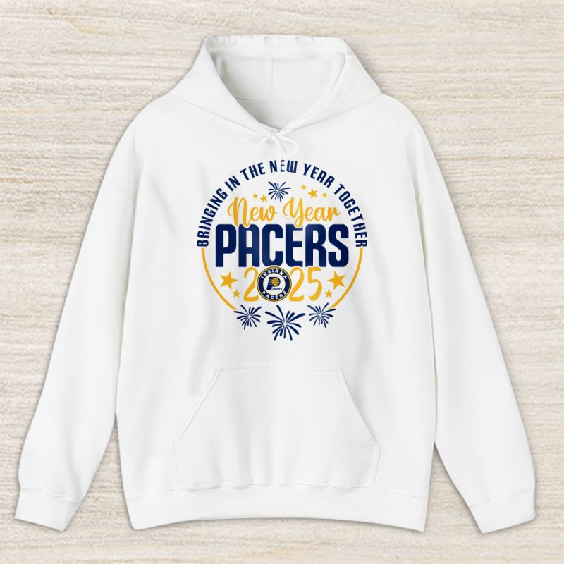 Indiana Pacers Happy New Year NBA Bringing In The New Year Together Unisex Hoodie TAH23775