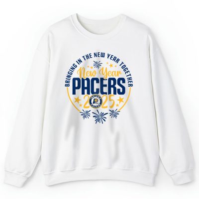 Indiana Pacers Happy New Year NBA Bringing In The New Year Together Unisex Sweatshirt TAS23775