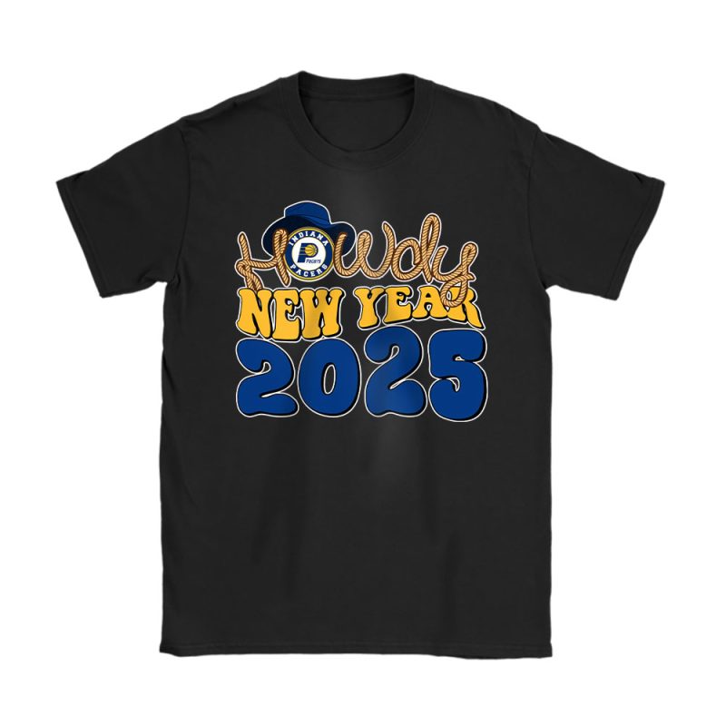 Indiana Pacers Happy New Year NBA Gift For Fan Unisex T-Shirt Cotton Tee TAT23777