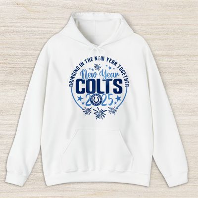 Indianapolis Colts Happy New Year NFL Bringing In The New Year Together Unisex Hoodie TAH23766