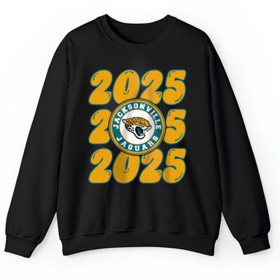 Jacksonville Jaguars Happy New Year NFL Gift For Fan Hello 2025 Unisex Sweatshirt TAS23782