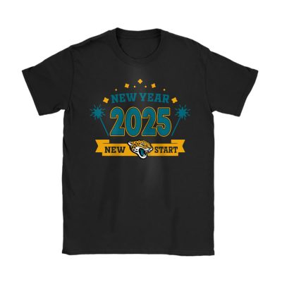 Jacksonville Jaguars Happy New Year NFL Gift For Fan Unisex T-Shirt Cotton Tee TAT23779