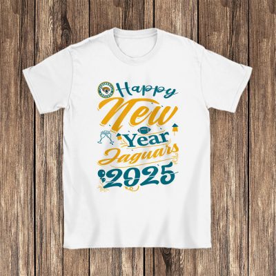 Jacksonville Jaguars Happy New Year NFL Gift For Fan Unisex T-Shirt Cotton Tee TAT23781