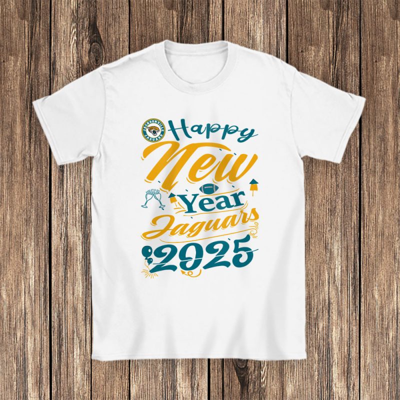 Jacksonville Jaguars Happy New Year NFL Gift For Fan Unisex T-Shirt Cotton Tee TAT23781