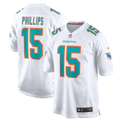 Jaelan Phillips Miami Dolphins Game Jersey - White