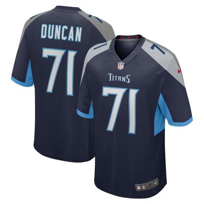 Jaelyn Duncan Tennessee Titans Game Jersey - Navy