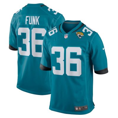 Jake Funk Jacksonville Jaguars Team Game Jersey - Teal