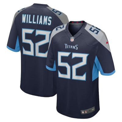 James Williams Tennessee Titans Game Jersey - Navy