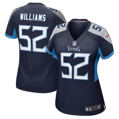 James Williams Tennessee Titans Women Game Jersey - Navy