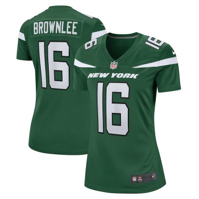 Jason Brownlee New York Jets Women Game Jersey - Gotham Green