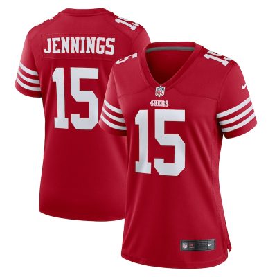 Jauan Jennings San Francisco 49ers Women Game Jersey - Scarlet