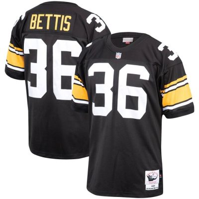 Jerome Bettis Pittsburgh Steelers 1996 Throwback Retired Player Jersey - Black