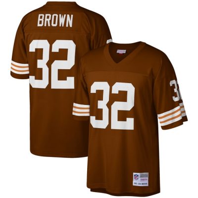 Jim Brown Cleveland Browns Legacy Replica Jersey - Brown