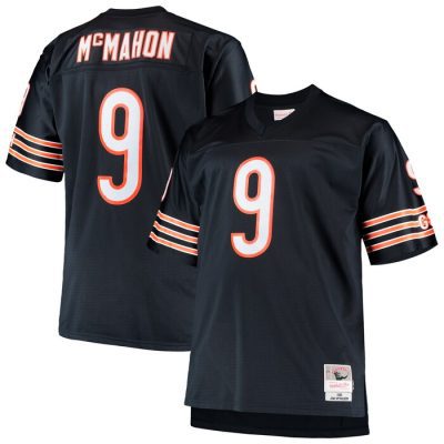 Jim McMahon Chicago Bears 1985 Retired Player Replica Jersey - Navy