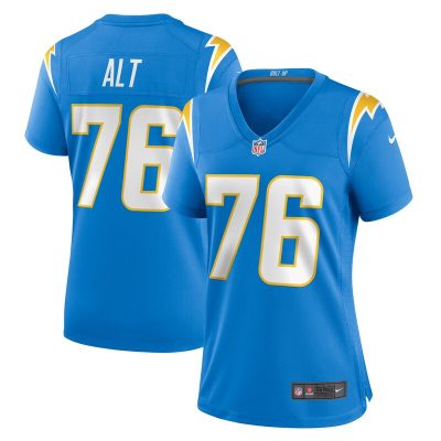 Joe Alt Los Angeles Chargers Women Game Jersey - Powder Blue