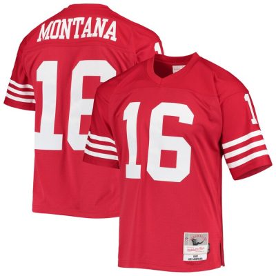 Joe Montana San Francisco 49ers Legacy Replica Jersey - Scarlet