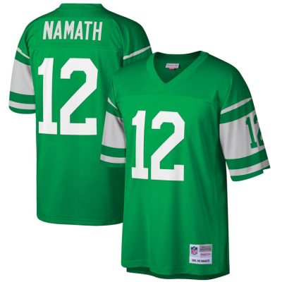 Joe Namath New York Jets 1968 Retired Player Replica Jersey - Green