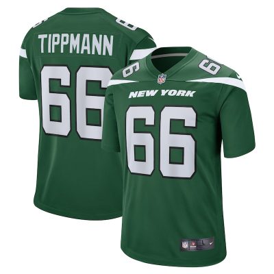 Joe Tippmann New York Jets Game Jersey - Gotham Green