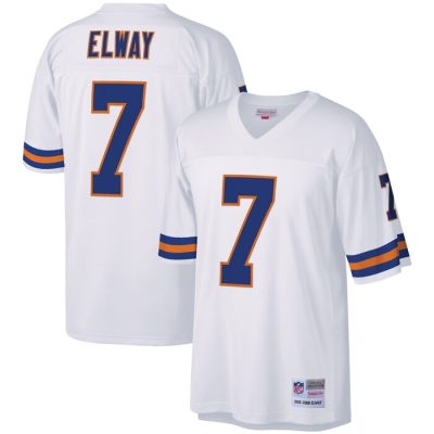 John Elway Denver Broncos 1990 Legacy Replica Jersey - White