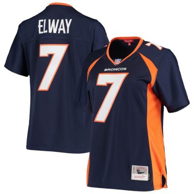 John Elway Denver Broncos Women's Legacy Replica Team Jersey - Navy