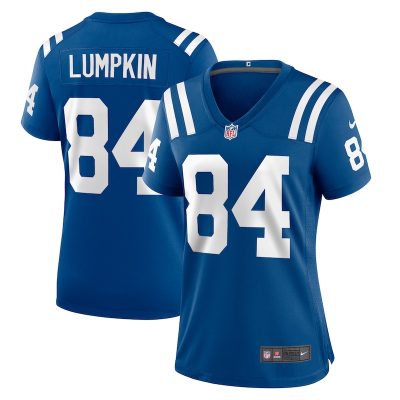 Johnny Lumpkin Indianapolis Colts Women Team Game Jersey - Royal