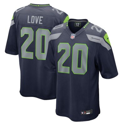 Julian Love Seattle Seahawks Game Jersey - College Navy