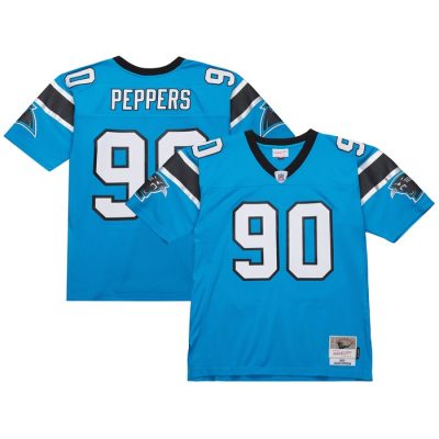 Julius Peppers Carolina Panthers Legacy Replica Jersey- Blue