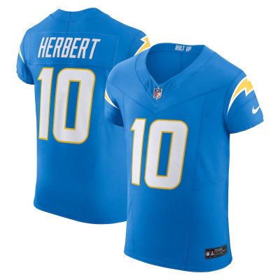 Justin Herbert Los Angeles Chargers Vapor F.U.S.E. Elite Jersey - Powder Blue