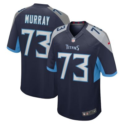 Justin Murray Tennessee Titans Team Game Jersey - Navy